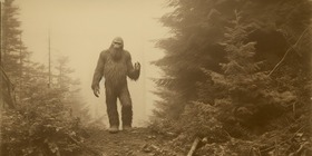 Vintage Bigfoot Photo